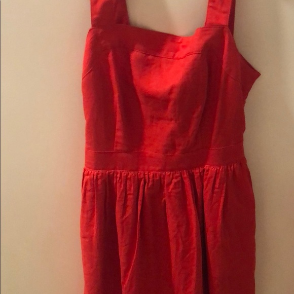 Red JCrew sundress - Picture 2 of 4